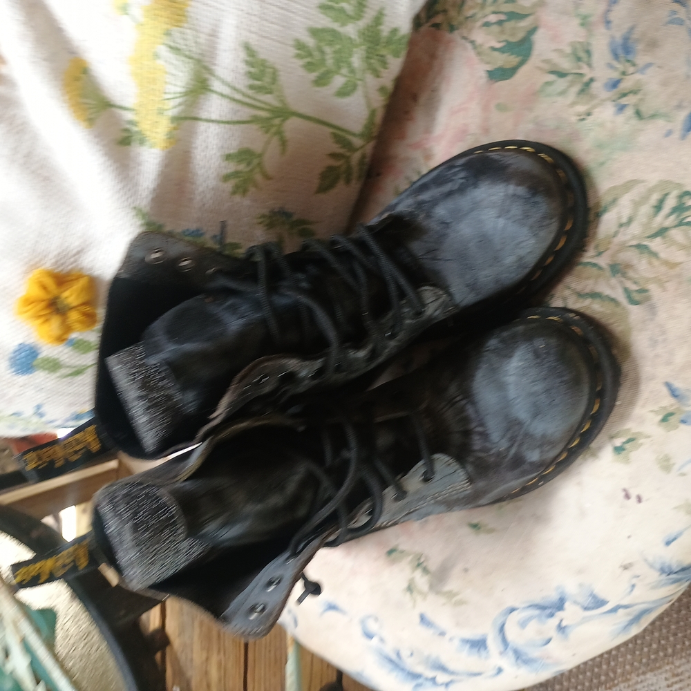 Dr Marten Pascal Tie Dye Boots